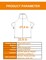 Disposable Aprons (50 Count), Plastic apron for Painting Party, Cooking, Housework, Picnic etc.